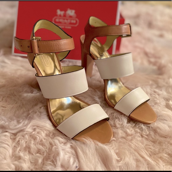 Coach Shoes - Coach Tilly Heels Sz 8 Brand New